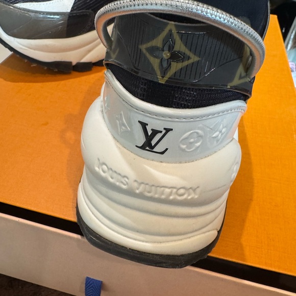 Louis Vuitton Black, White and Brown Women's Runaway Sneakers - Picture 5 of 6